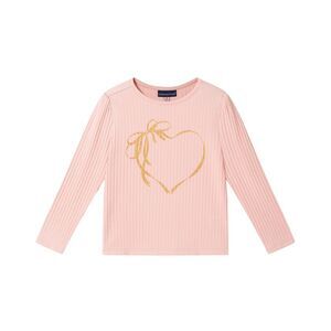 Andy & Evan Girls  Rib T-Shirt, Pink